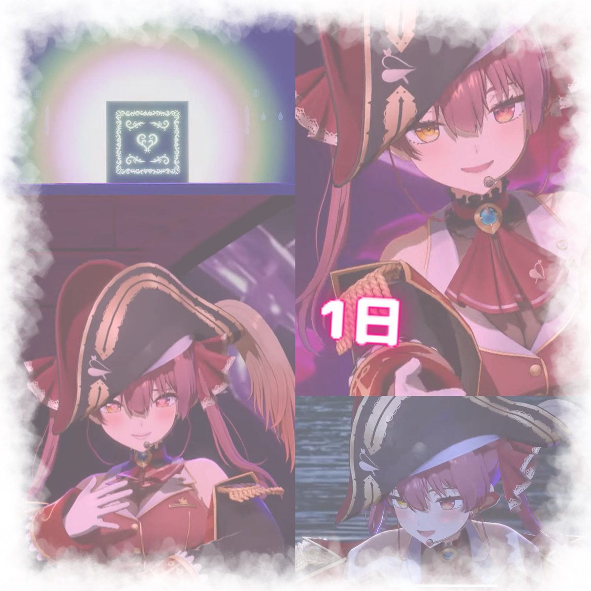 hiu_luv's tweet image. 〜マリン船長のお誕生日まであと1日〜