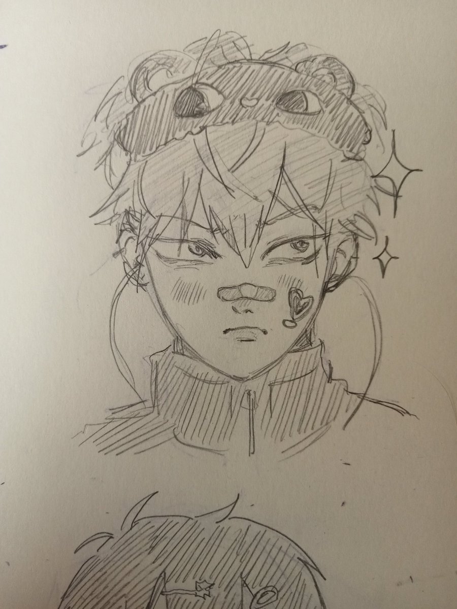 ruizksimiro's tweet image. It's been a while since I drew in traditional