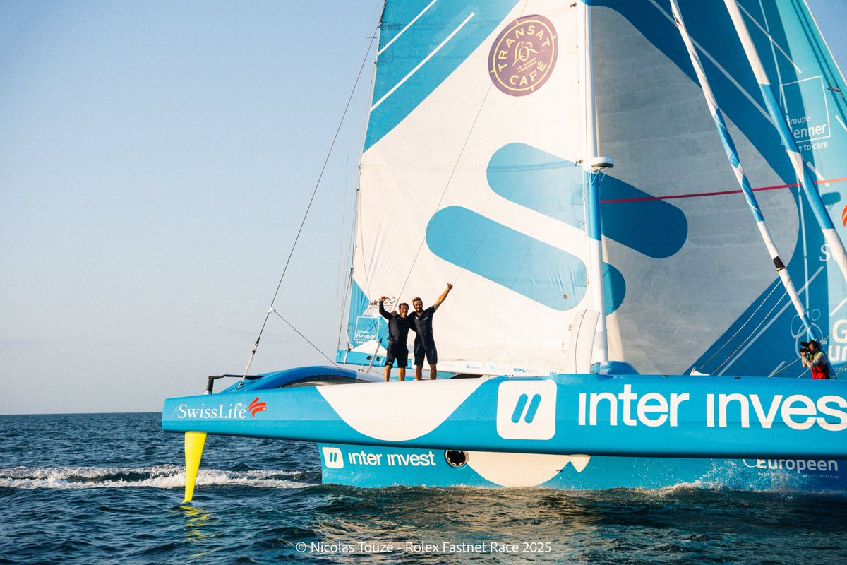 RolexFastnet_Ch's tweet image. FIRST OCEAN FIFTY : INTER INVEST AVEC MATTHIEU PERRAUT 💥  Well done 👏🏻 @RORCRacing #RolexFastnetRace 

📸 Nicolas Touzé