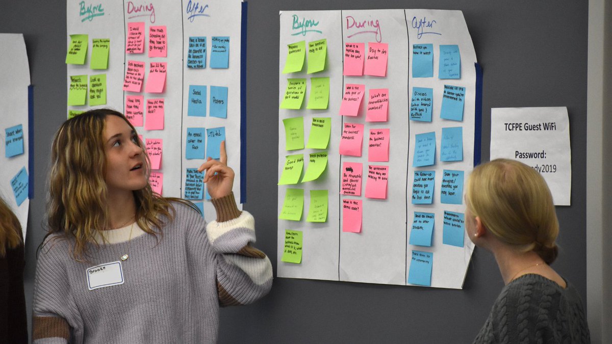 We consistently hear our employer partners emphasize the need for young people to develop key soft skills - critical thinking, problem-solving, collaboration - before entering the workforce.  #PBL and #designthinking provide the structure and strategies for that development.