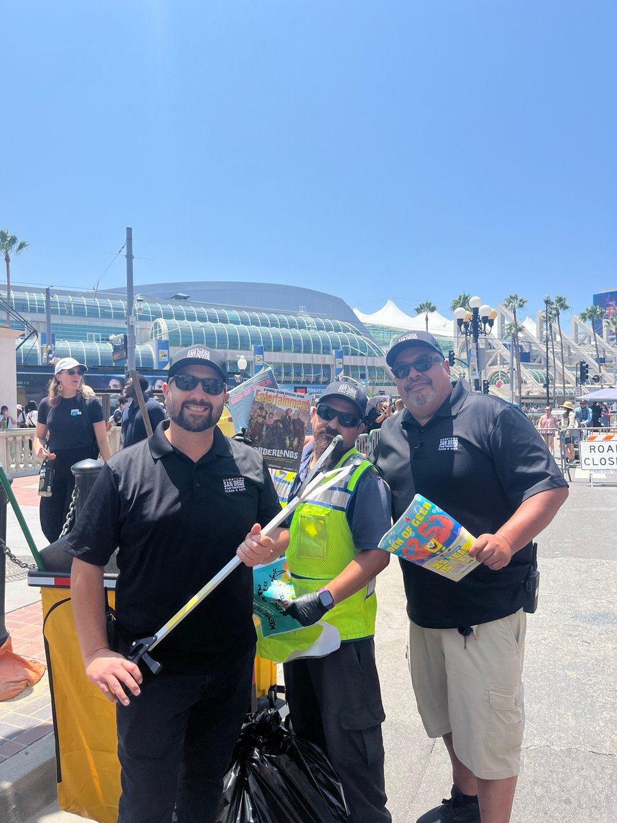 SDPartnership's tweet image. Our Clean & Safe team was in superhero mode during Comic-Con, collecting nearly 20,000 pounds of trash. That's half of last year's total! This significant decrease reflects not only the dedication of our team but also a heroic community effort and an encouraging Downtown-wide…