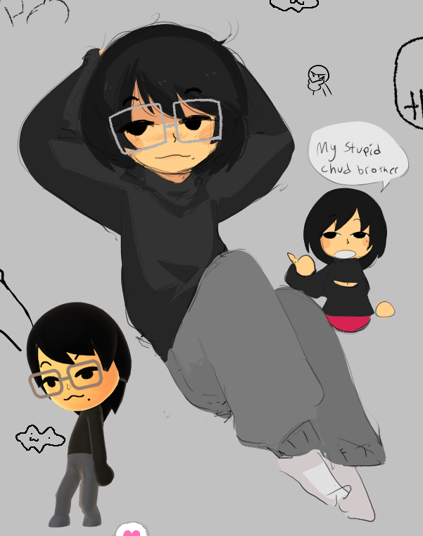 Ava's stupid chud brother Ali