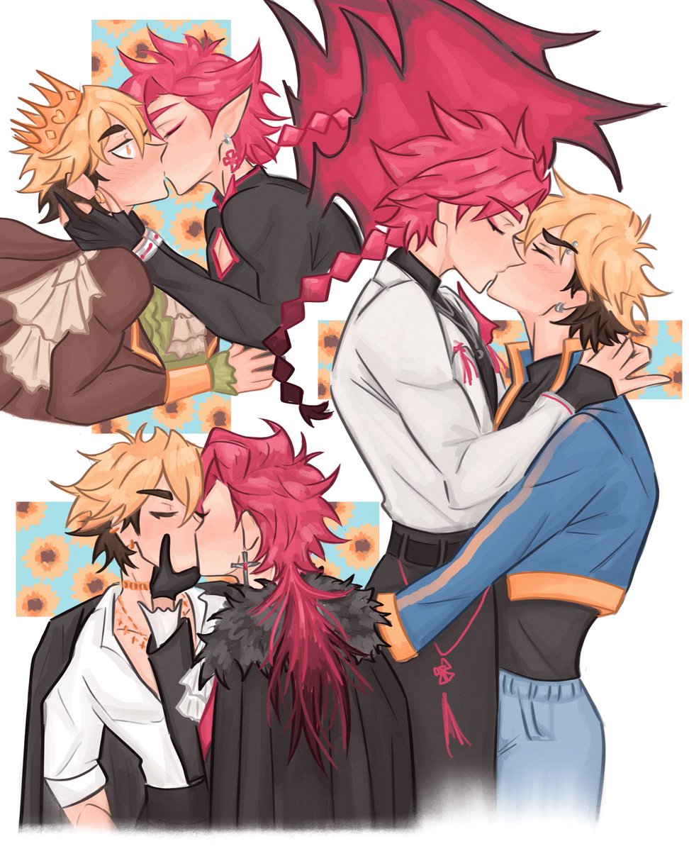#FeiVeinWeek25 Day 7, feivein kisses for the recent birthday boy