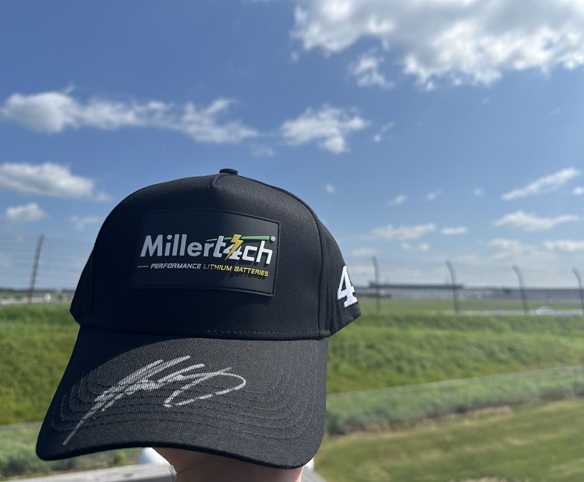 🔋GIVEAWAY 🔋

Our friends at MillerTech have officially joined X! To celebrate, let’s do a giveaway! 

Follow these steps for your chance to win this signed <a href="/NoahGragson/">Noah Gragson</a> MillerTech Hat!

1. Follow us and <a href="/MillerTechX/">MillerTech Energy</a> 
2. Like &amp; Repost this post

Winner will be selected at random