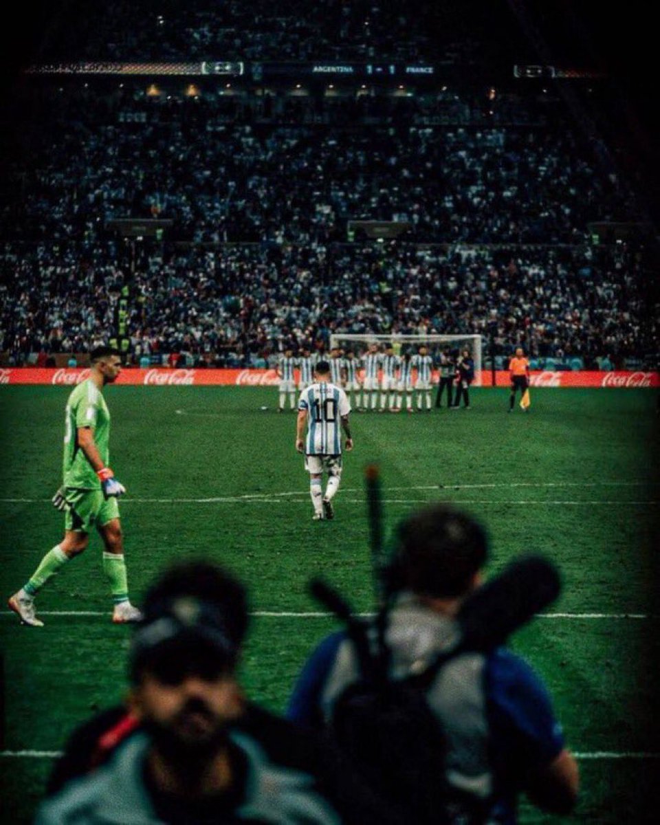 Most penalties taken by a player in

- World Cup history: Leo Messi
- Champions League history: Leo Messi
- La Liga history: Leo Messi

But they will make you believe Cristiano Ronaldo only scores penalties 😂