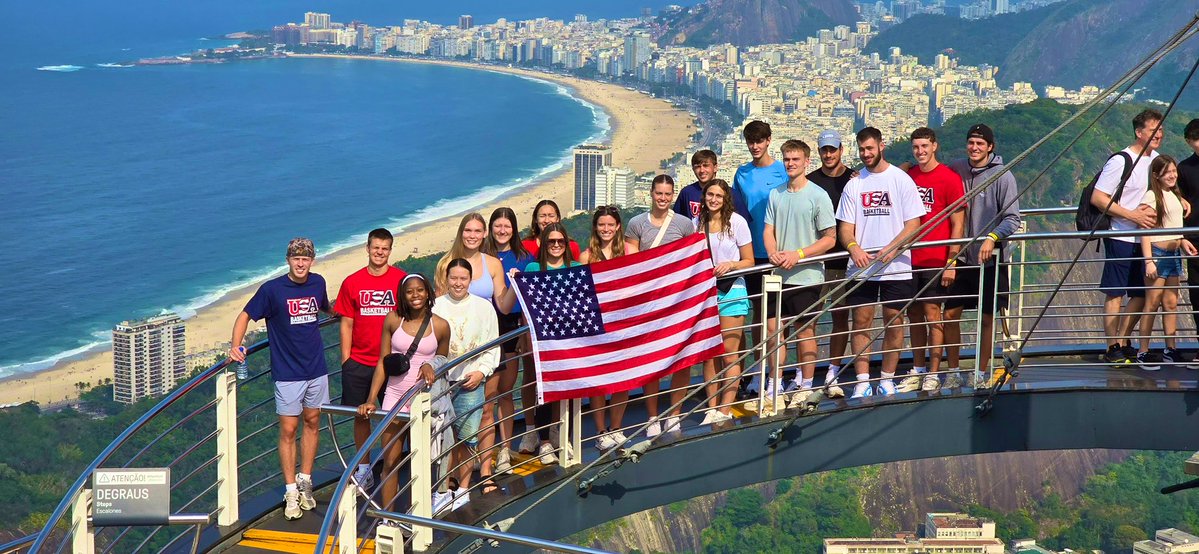 D2 Team USA finishes 5-0 in Brazil!

Congrats <a href="/RenschSam/">sam rensch</a> &amp; <a href="/tannerteslaa/">Tanner</a> on an undefeated Brazil Tour. 🇺🇸 

Game 5:
USA - 104
Flamengo - 95