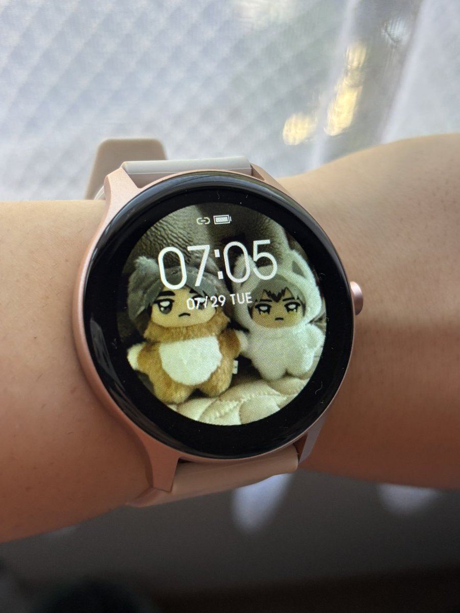 mogmogbanana92's tweet image. 私のスマートウォッチ、かわいさが限界突破してますね？