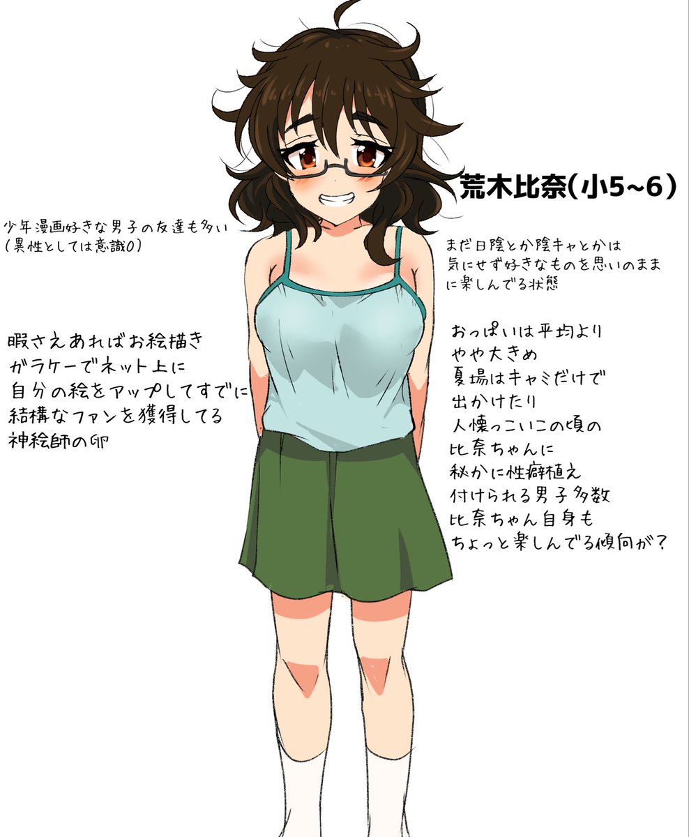 自分も小学生の頃の比奈ちゃんはまだ日陰感の無いエンジョイ勢と解釈してました
あと今の髪色は染めてる解釈