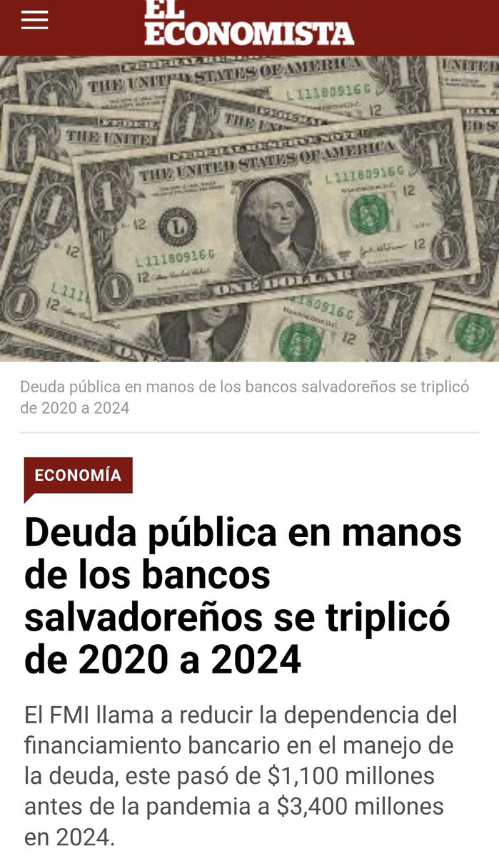ElTrompudo2022's tweet image. 📢 LOS AHORRANTES DE BANCOS PRIVADOS, NO SABEN QUE SU DINERO ESTÁ EN MANOS DE LA DICTADURA‼️
Por REYZOPE
¿Tenés una cuenta de ahorro en algún banco privado de El Salvador? Entonces es muy probable que una parte de tu dinero ya esté en manos de la dictadura de #Bukele, sin que…