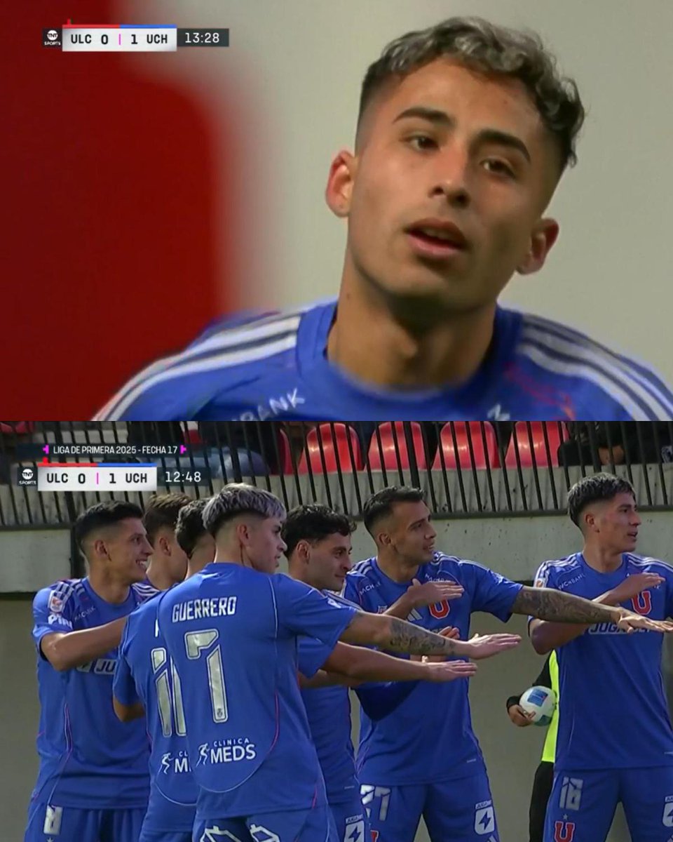 🤘Gol de la U

⚽Assadi y la apertura del marcador a favor de los azules
