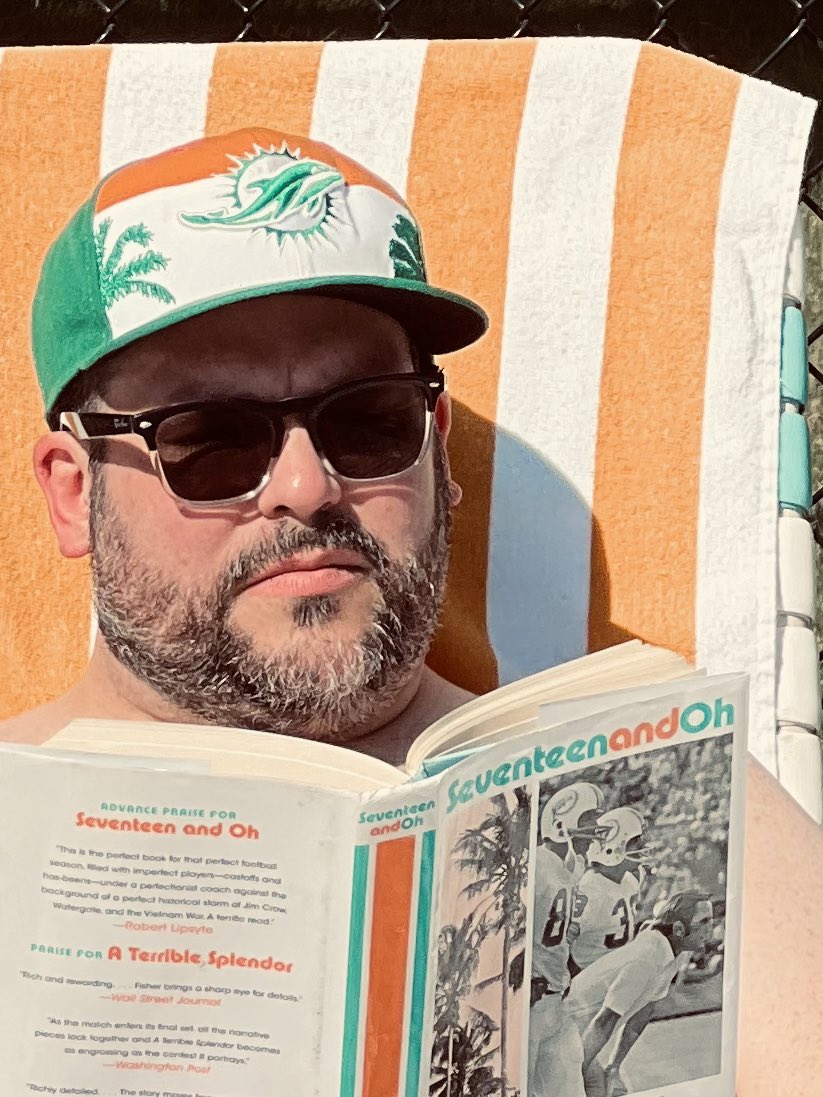Bobby Fins Talk (@bobbyfinstalk) on Twitter photo Birthday Pool Day with the Fam… getting some Sun ☀️ and reading up on the Greatest Football team <a href="/MiamiDolphins/">Miami Dolphins</a> 🐬 #PhinsUp Birthday Pool Day with the Fam… getting some Sun ☀️ and reading up on the Greatest Football team <a href="/MiamiDolphins/">Miami Dolphins</a> 🐬 #PhinsUp