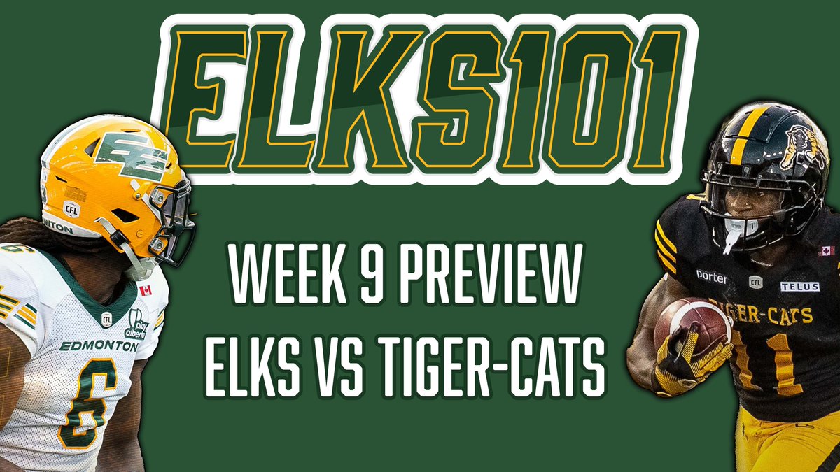 Elksnationdotca's tweet image. Elks101 | New Episode!
Edmonton Elks Week 9 vs Hamilton Preview | CFL Week 9
Watch➡️youtu.be/dwgFNqpvu9w