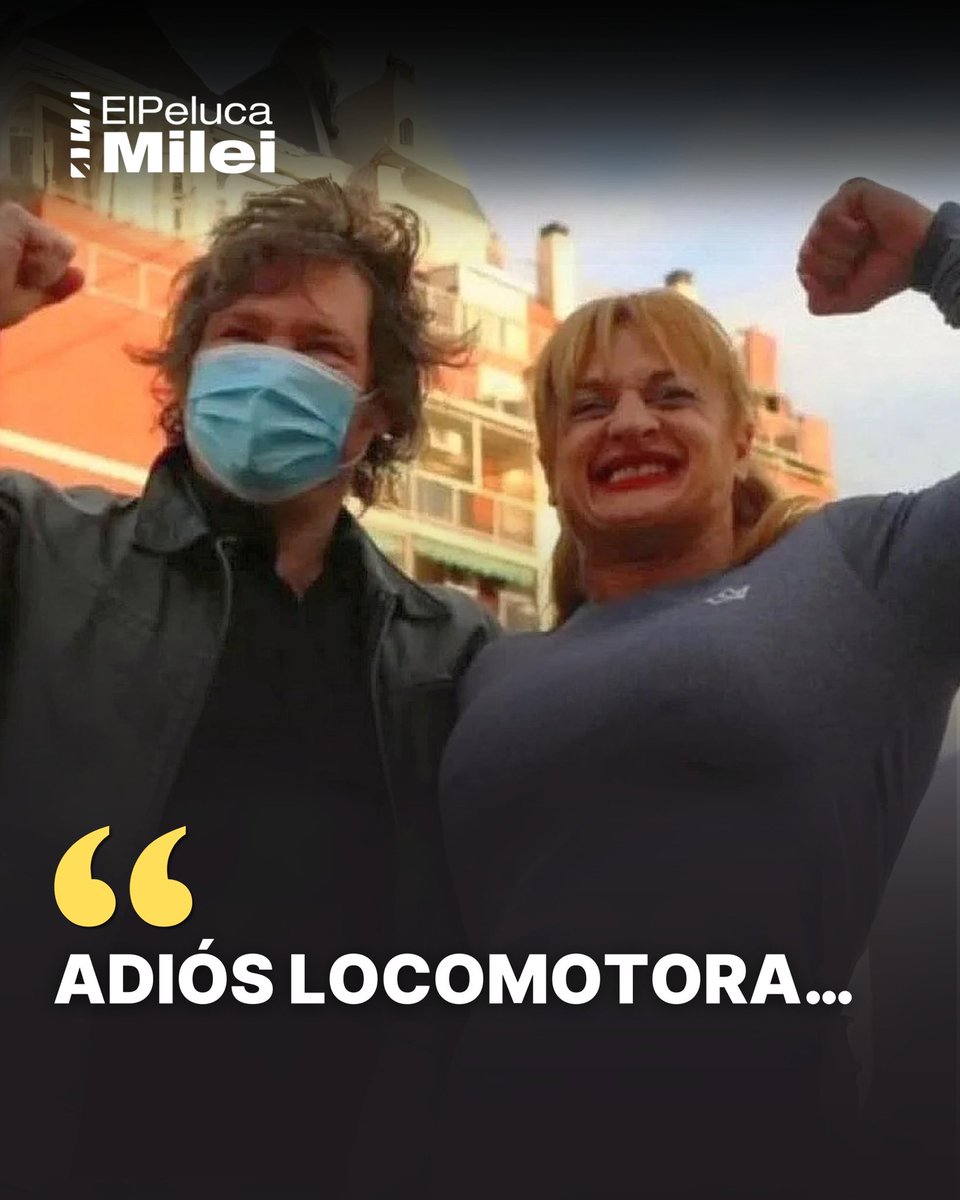 🥺🙏🏽 | El presidente Milei se despide de “La Locomotora” Oliveras