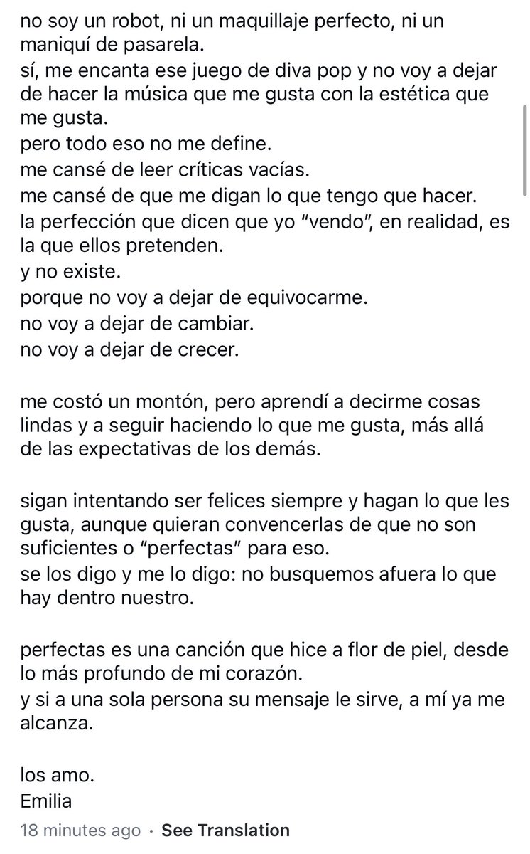 pauulaaahs's tweet image. el mensaje de emilia 💗
perfectas disponible 31/07 
@emimernes_