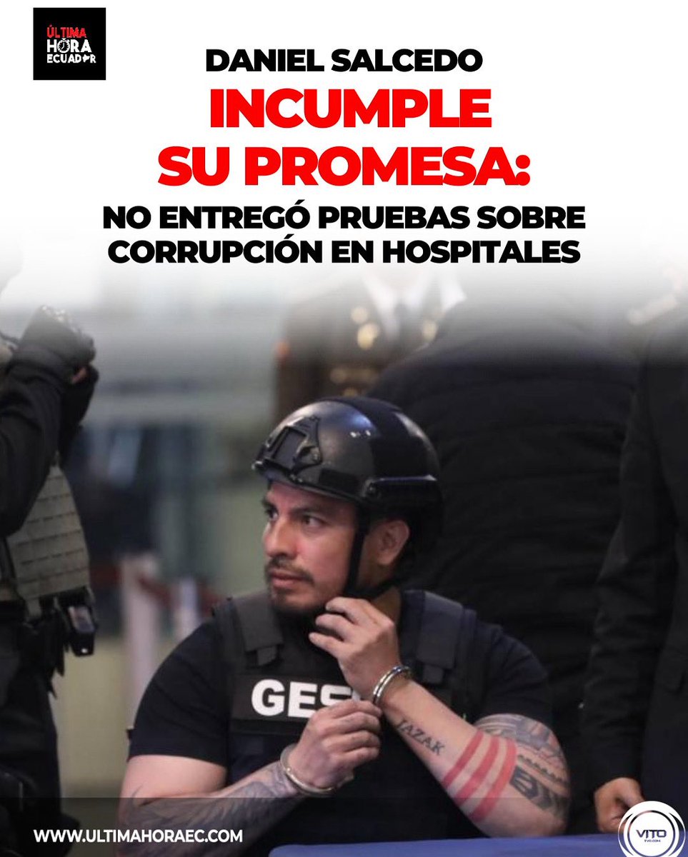 UltimaHoraEC_'s tweet image. Pese a que el sentenciado prometió revelar detalles clave del esquema ilícito —incluyendo nombres y contratos con sobreprecios durante la pandemia—, la información no fue remitida hasta la mañana del lunes 28, según confirmaron fuentes legislativas.