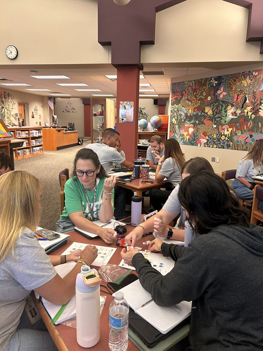 RB teachers are getting ready for a great school year!  Today the focus was on AIM-Avon Instructional Model.