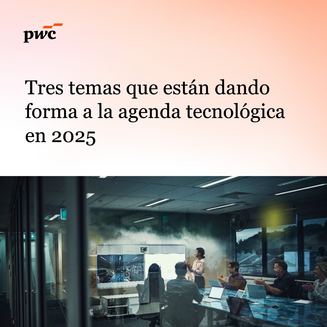 Los CIO están en una posición única para guiar a sus organizaciones hacia la transformación. ¿Cómo? Enfocándose en la tecnología centrada en las personas para impulsar la transformación. Conoce más en pwc.to/4fNM0TL