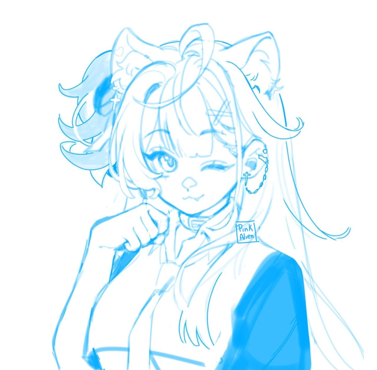 ChibiHomeStudio's tweet photo. wip from our first bust up commission🥹💕
What color do you think her hair will be?👀 https://t.co/nnHCSnFJ78
