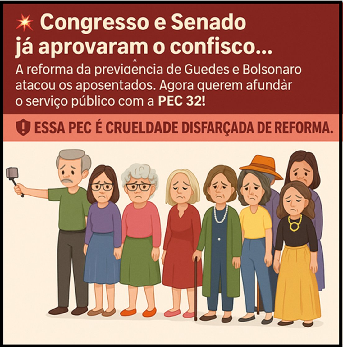 <a href="/PaulXbrow2/">Paul brow</a> A Reforma da Previdência abriu portas para um crime econômico   contra aposentados. Continuem com o julgamento da inconstitucionalidade do   art. 149-EC103, por favor, Excelências. <a href="/STF_oficial/">STF</a> NÃO À PEC 32Alexandre de   Moraes <a href="/gilmarmendes/">Gilmar Mendes</a> FORA CONFISCO #AposentadoriaDigna