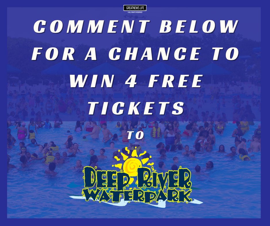 LaPorteCounty.Life (@lpclife) on Twitter photo Beat the heat at <a href="/Deep_River/">Deep River Waterpark</a> FOR FREE! 🌊 Comment below for a chance to win 4 free tickets for you, your friends, or family! 🛝 Beat the heat at <a href="/Deep_River/">Deep River Waterpark</a> FOR FREE! 🌊 Comment below for a chance to win 4 free tickets for you, your friends, or family! 🛝