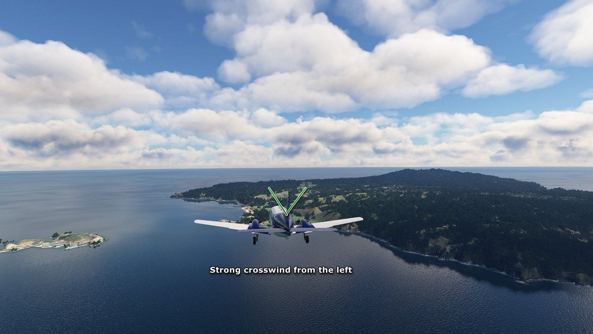 Jayair728632's tweet photo. Scenic World Tour Leg 297: YLHI🇦🇺-YSNF🇦🇺. Next leg on my way to New Zealand. Not much to see as I flew 3 hours completely over water. Norfolk Islands welcomed us with a nasty 20kt-crosswind. 1st app ended in a go-around due to wind shears #msfs #msfs2020 #aroundtheworld #emb110 https://t.co/0dLBUJVoBz