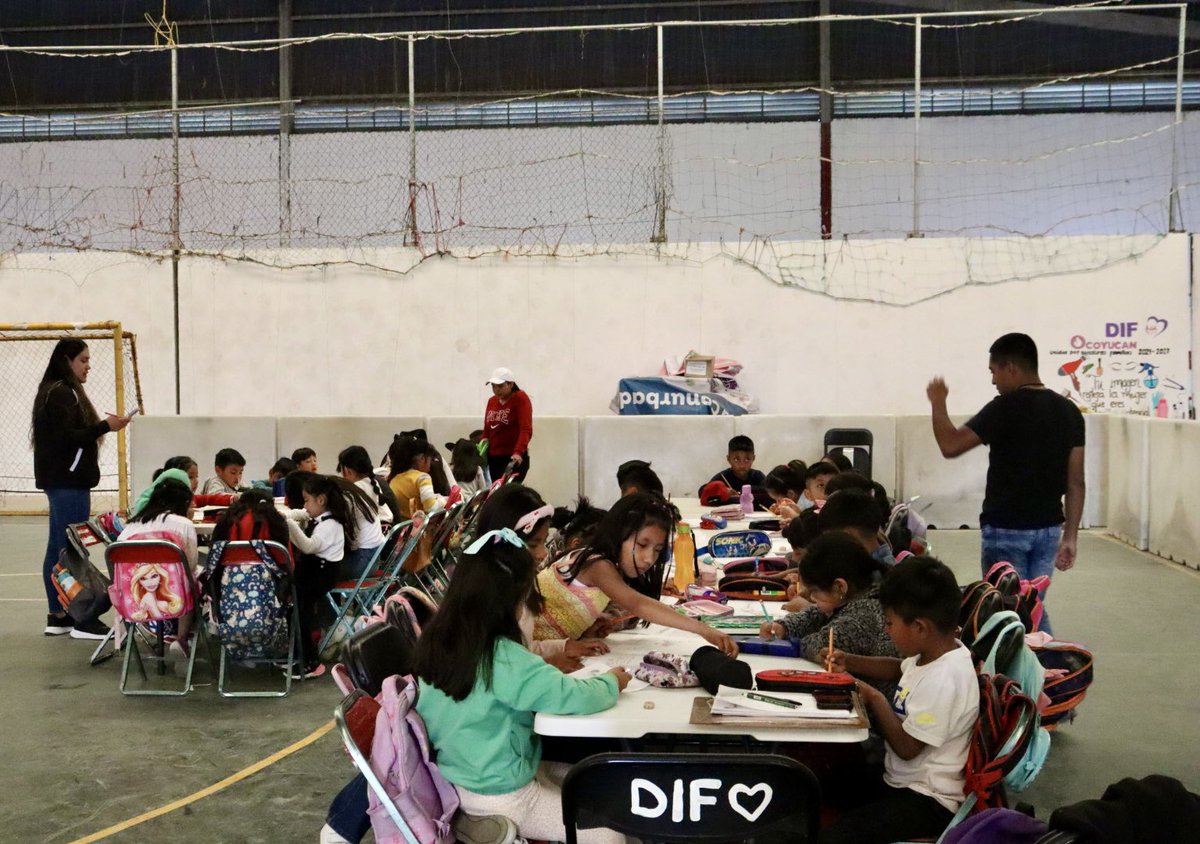 AytoOcoyucan's tweet image. ¡Iniciamos la segunda semana del curso de regularización en el DIF!Seguimos acompañando a niñas y niños para reforzar sus conocimientos, resolver dudas y prepararse mejor.

#DIFOcoyucan #EducaciónParaElProgreso #RegularizaciónEscolar #PorUnOcoyucanQueAvanza