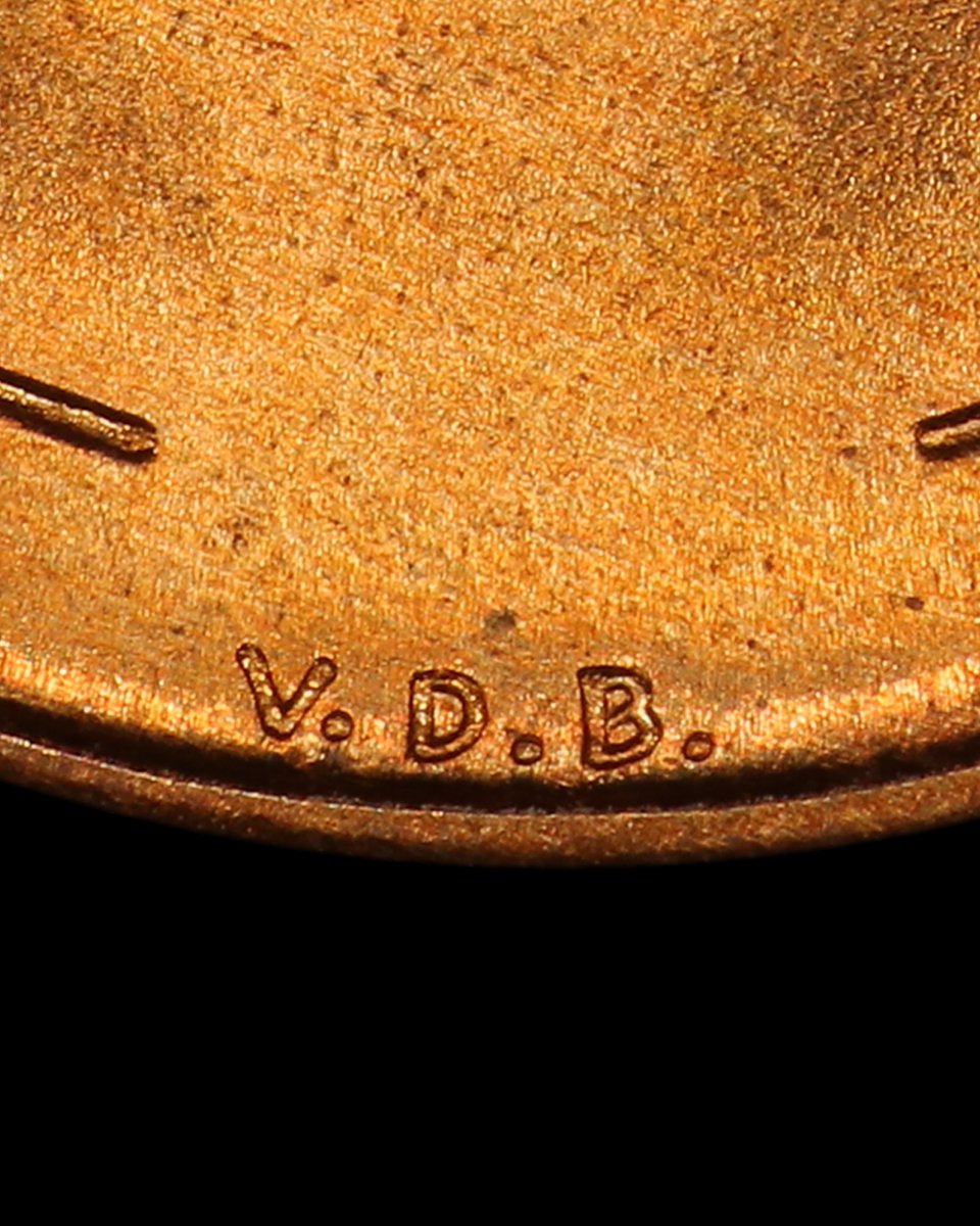 This 1909-S Lincoln Cent has the initials of designer Victor David Brenner on the bottom center of the reverse. People found them to be too obvious, prompting the Mint to quickly remove the initials and creating a highly sought-after variety.