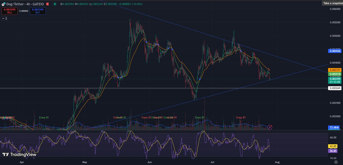 perfect entry right now on $DOG if you've been sidelined

...just sayin