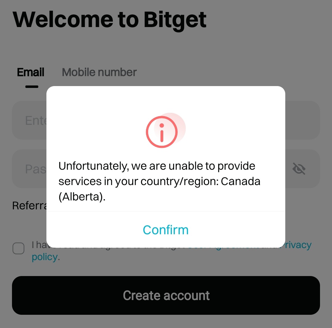 Ap3xV_'s tweet image. This is the main reason why my only p2p option is kucoin.
@binance -> Restricted Jurisdiction
@Bybit_Official -> No service for this region
@Gate_io ->Unavailable
@bitgetglobal ->No service in Canada
All these exchanges for some reason are unavailable in Canada. My 1 and…
