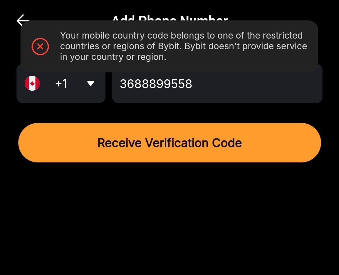 Ap3xV_'s tweet image. This is the main reason why my only p2p option is kucoin.
@binance -> Restricted Jurisdiction
@Bybit_Official -> No service for this region
@Gate_io ->Unavailable
@bitgetglobal ->No service in Canada
All these exchanges for some reason are unavailable in Canada. My 1 and…