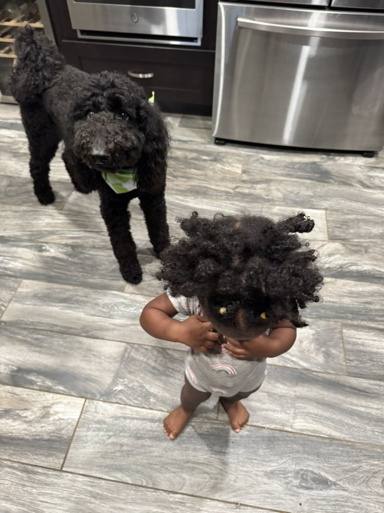 TBTakes_'s tweet image. Shuri what did you do to baby???🤣