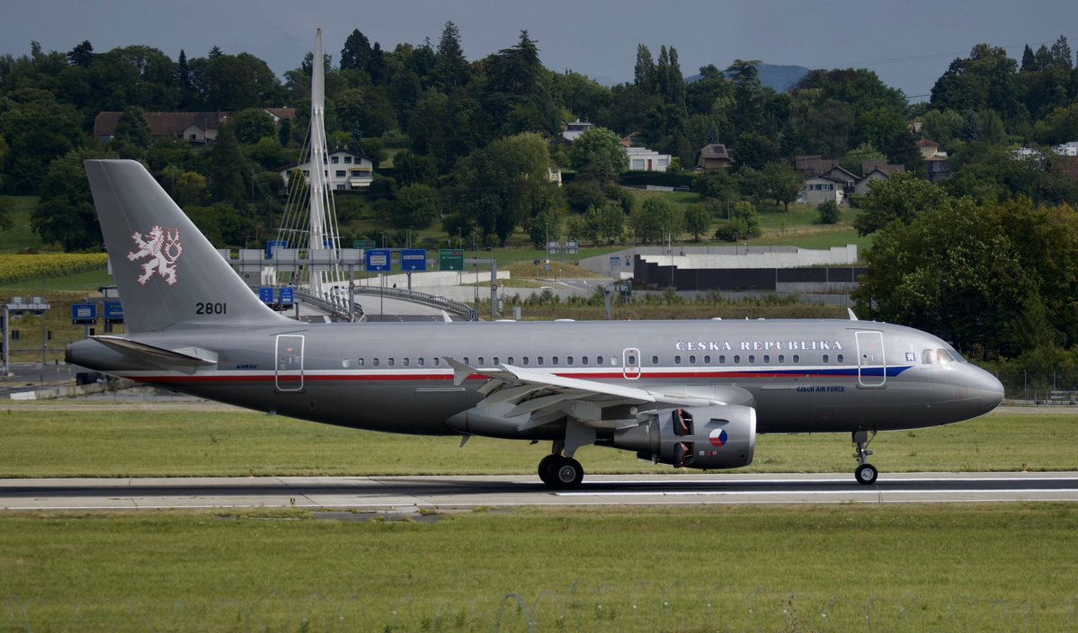 vince_dago's tweet image. A319-115X(ACJ) | 2801 | Czech Air Force
GVA/LSGG🇨🇭27.07.2025