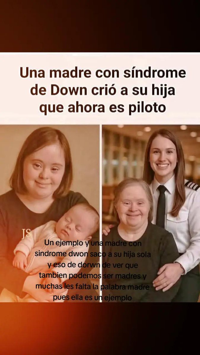 Nunca digas que no puedes.
  Bravo por esa mujer y esa madre. 👏👏👏👏👏👏👏
💞💞💞💞💞💞💞💞💞💞💞