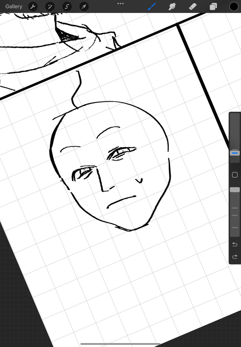 lordmeowju's tweet image. It’s supposed that s line but I skipped that hair, Gemma I’m sorry 😭😭