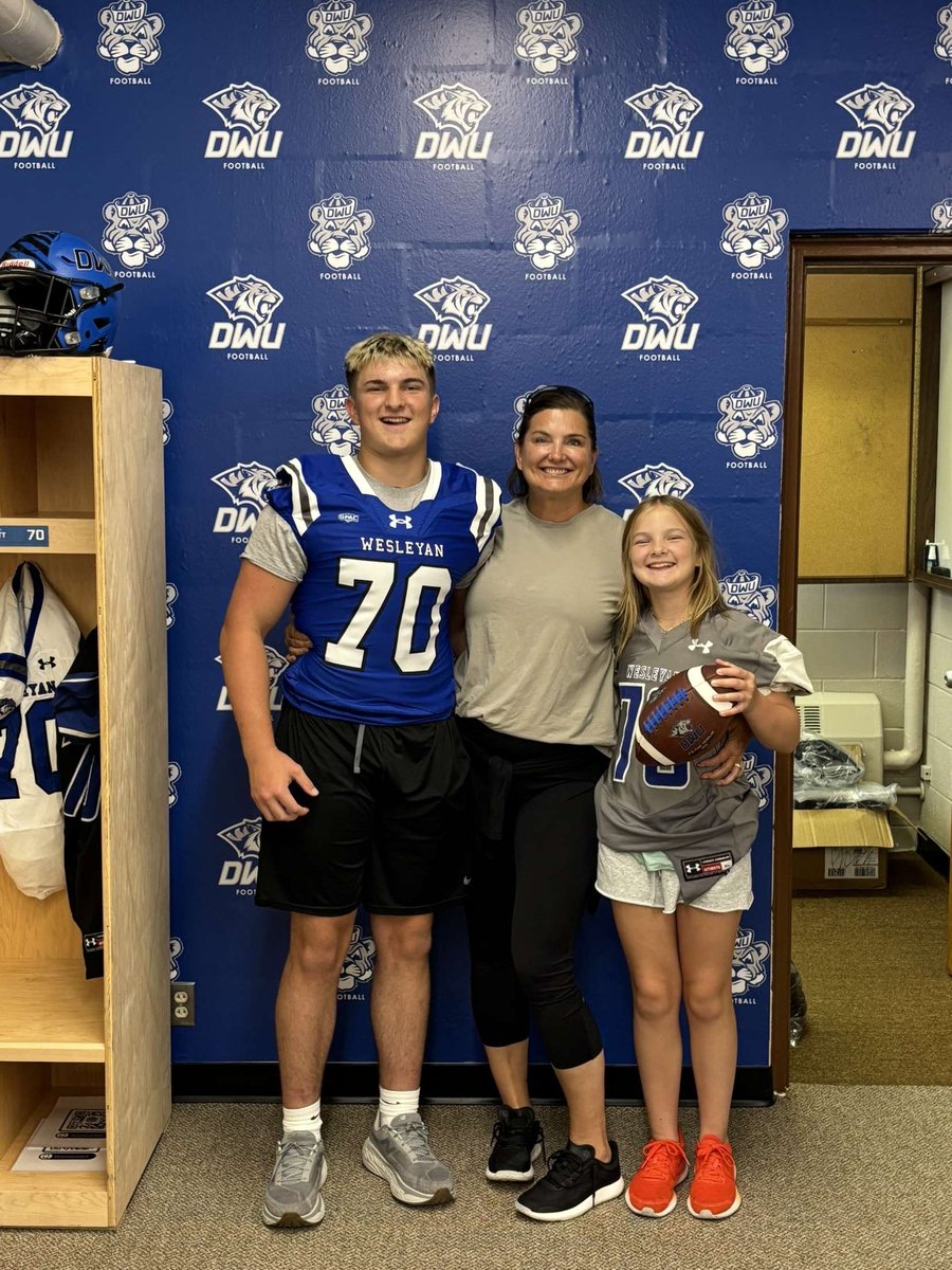 Greyson (Bear) Scott (@greyson_scott70) on Twitter photo Thanks to all the coaches and staff who made this visit possible! Absolutely one of the best experiences I’ve had. Can’t wait to come back for a game. 🔵⚪️
<a href="/CoachMasonFrost/">Mason Frost</a>
<a href="/dwtigerfootball/">DWU Football</a>
<a href="/NENextt/">NENextt</a> Thanks to all the coaches and staff who made this visit possible! Absolutely one of the best experiences I’ve had. Can’t wait to come back for a game. 🔵⚪️
<a href="/CoachMasonFrost/">Mason Frost</a>
<a href="/dwtigerfootball/">DWU Football</a>
<a href="/NENextt/">NENextt</a>