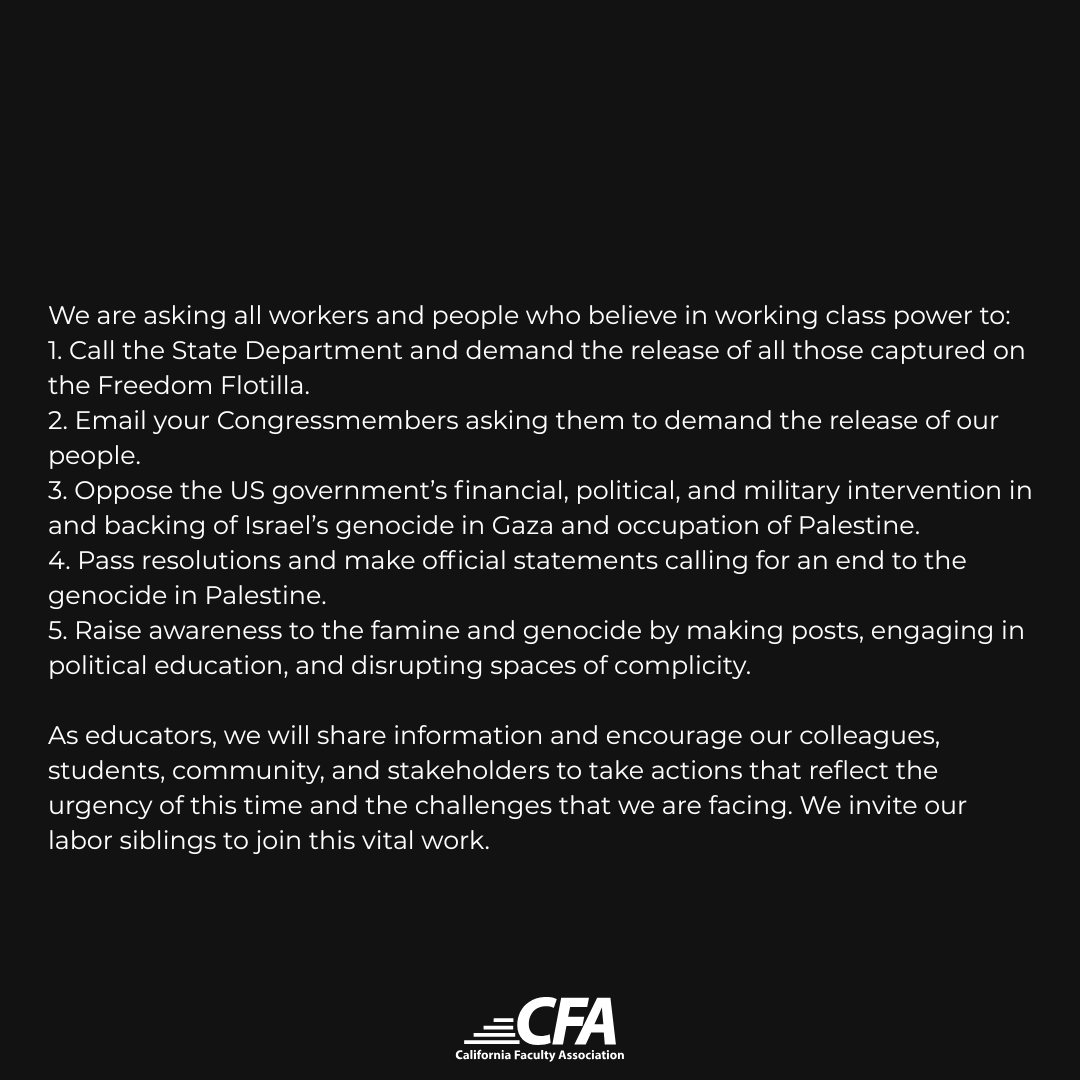 On Saturday, the “Handala” Freedom Flotilla, with an international delegation humanitarians and journalists, was illegally and unjustly kidnapped by the Israeli government. Among the humanitarians was courageous labor leader Chris Smalls, founder of the Amazon Labor Union. (1/2)