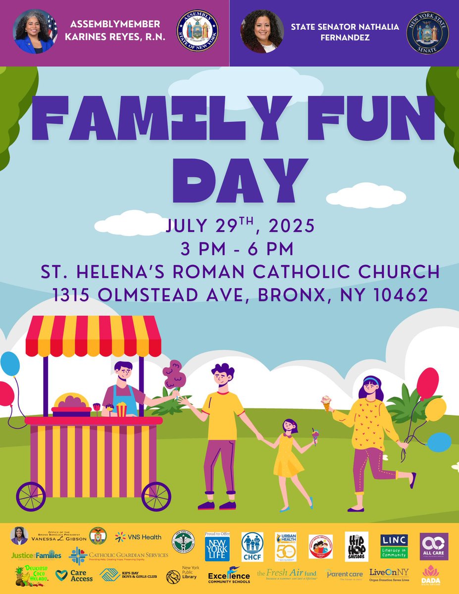 senfernandez34's tweet image. Join us in Parkchester tomorrow!! 🥳🎉