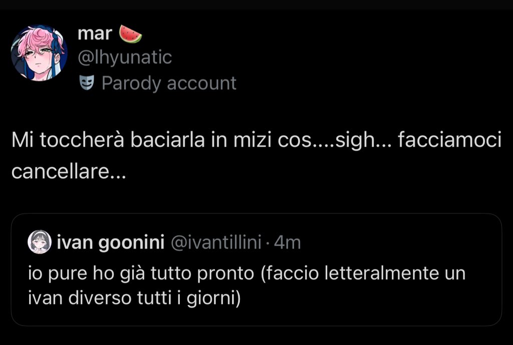 ivantillini's tweet image. questa propaganda etero che cercano di portare avanti a mio nome...
