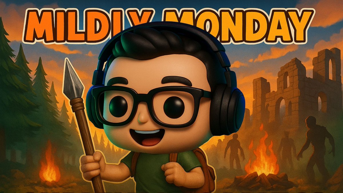 SlashStuckGames's tweet photo. 🌲🔥 Surviving Mondays… one respawn at a time.

LIVE at 8pm cst➡️ Playing a mix of survival games (and making questionable choices along the way).

👉 Youtube Twitch and Kick!
#MildlyMonday #SurvivalGames #MildlyOP https://t.co/c4qo7nZwUi