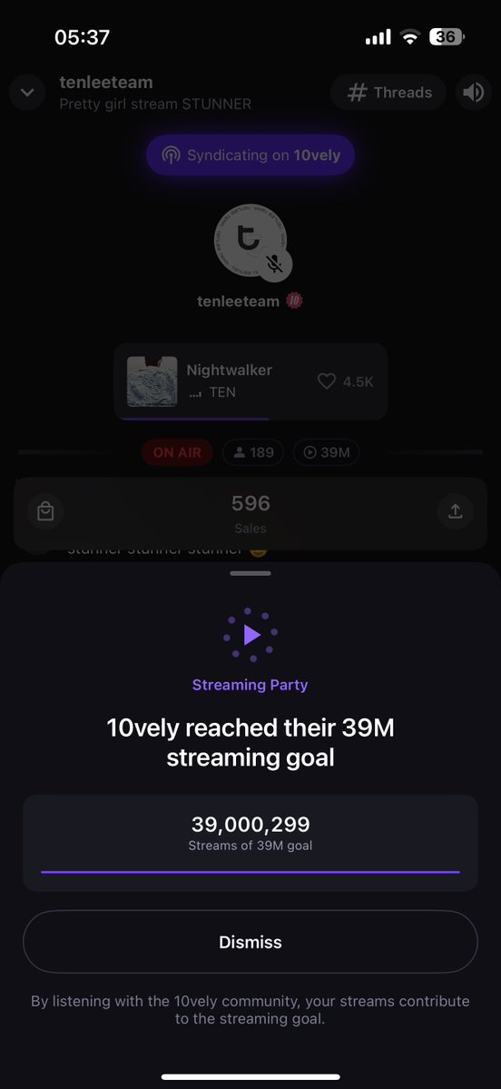 vwming17's tweet image. 39M 🥳🥳💪🏻💪🏻
#StreamForTEN #เลิฟลี่สตรีมเตนล์ได้
#เตนล์ #TENLEE #TEN #텐
