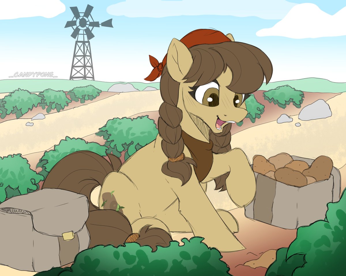 Finished commission! 🥔