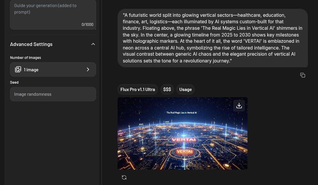 AlexisWinches13's tweet image. In a world buzzing with general AI, the real magic lies in vertical AI—tailored solutions that meet the unique needs of specific industries. Let’s dive into the journey of Vertical AI from 2025 to 2030! #VerticalAI #AIRevolution

--

Thread made with chat 4.1 on @Build_Vertical