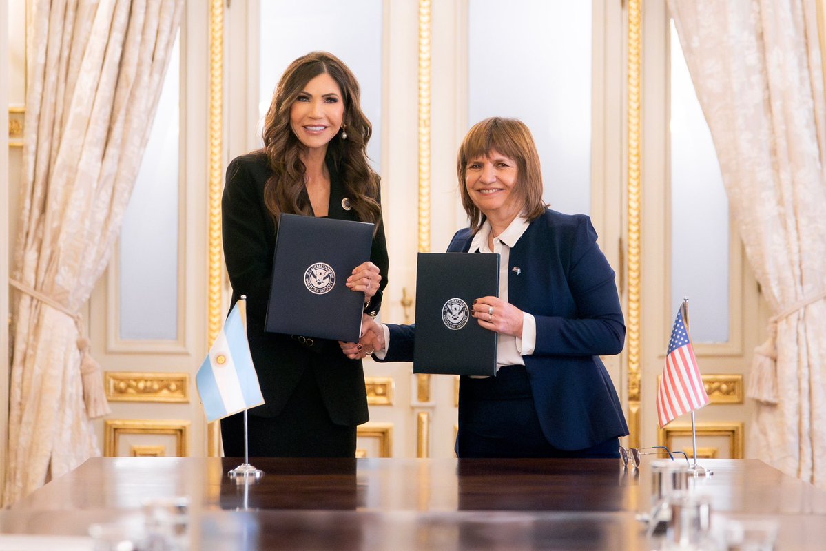 Argentina now has the lowest visa overstay rate in all of Latin America and 25% more Argentines traveled to the U.S. in the first four months of this  year compared to last year— the biggest jump of any of the top 20 international arrivals. Under President @Jmilei’s leadership,
