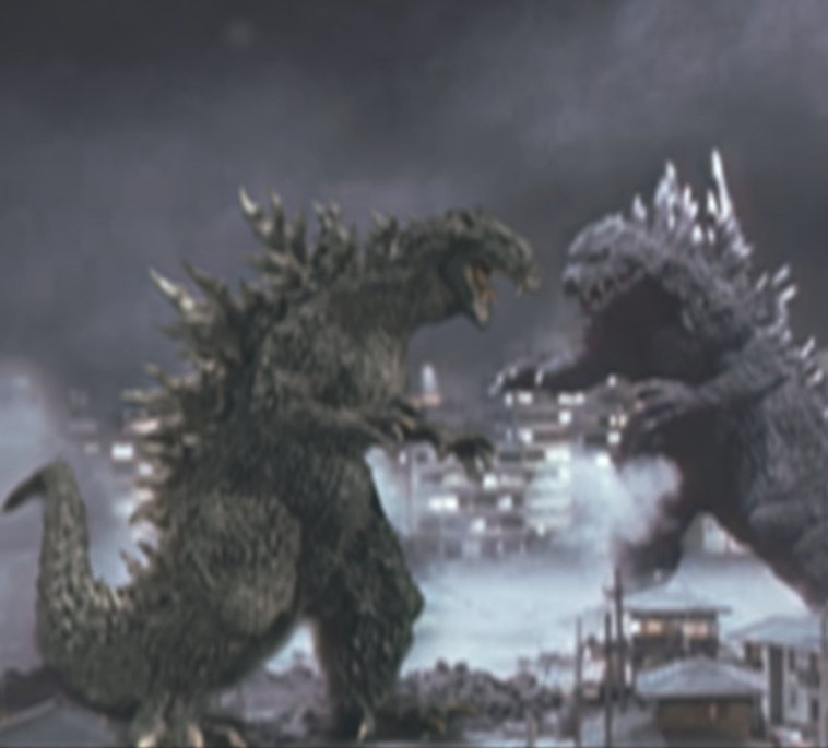 ミレゴジ対決
スーツvs雛形

#ゴジラ