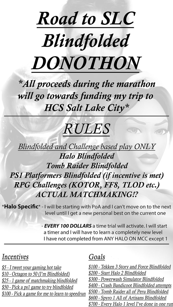 KMaddifyPartTwo's tweet image. Final week of the Donothon before SLC!

Warming up with some Halo then we are into Blindfolded challenges &amp;lt;3 

twitch.tv/kmaddify
