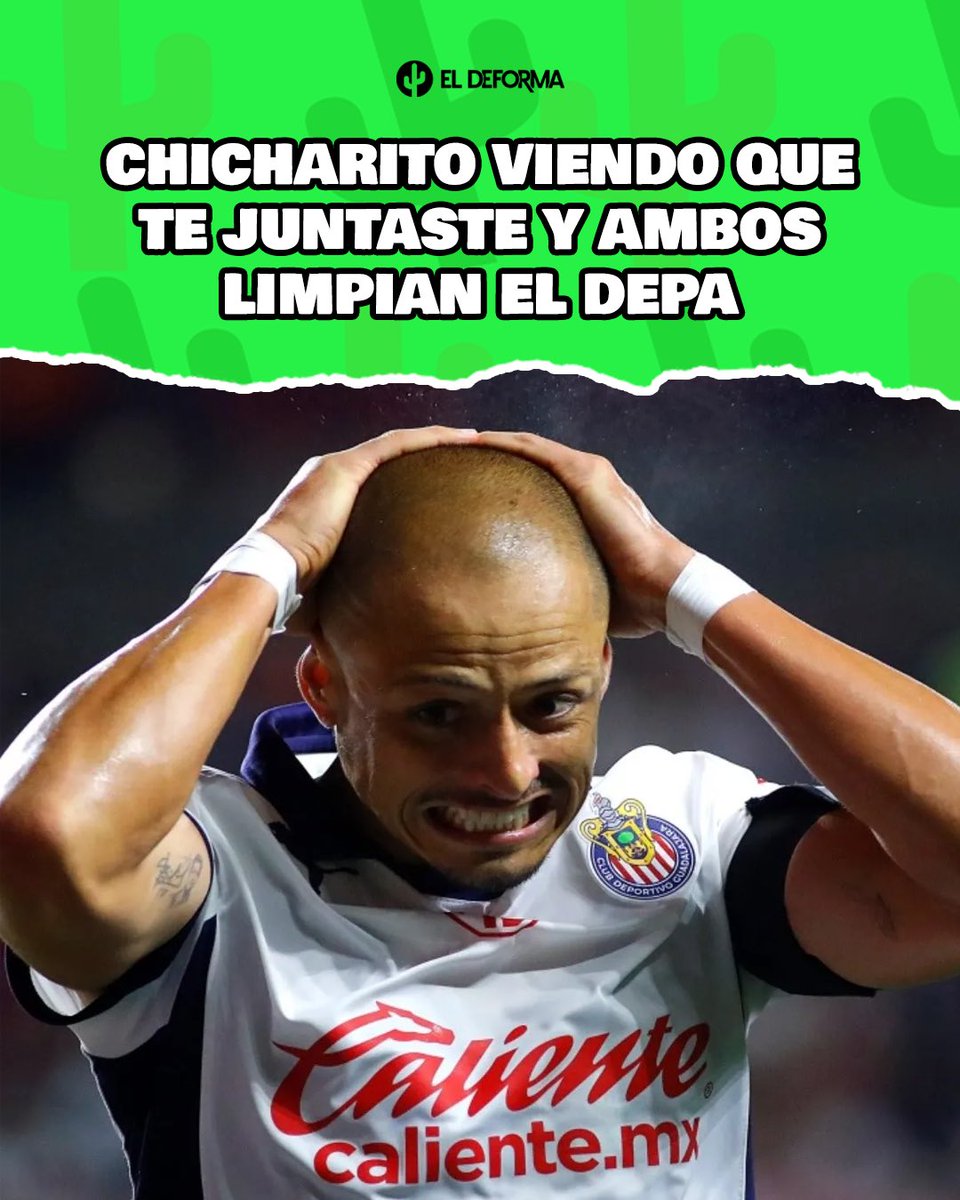 eldeforma's tweet image. Las opiniones de este post son responsabilidad de quien las emite, en este caso @CH14_
#memes #humor #Chicharito