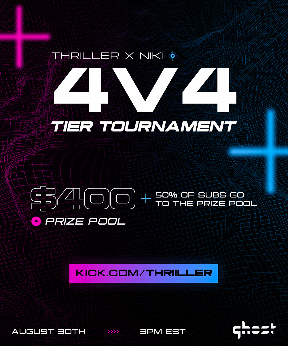 OHHHHHHH FRICK YES‼️📢
How much is your 4 stack worth???💰
ITS NOT A SWITCH, ITS NOT A DRAFT AND ITS NOT A SET 4V4...ITS A TIER TOURNAMENT :)) 
📌To know more info on how this Tier tournament will work and to sign up please use the discord linked below!!