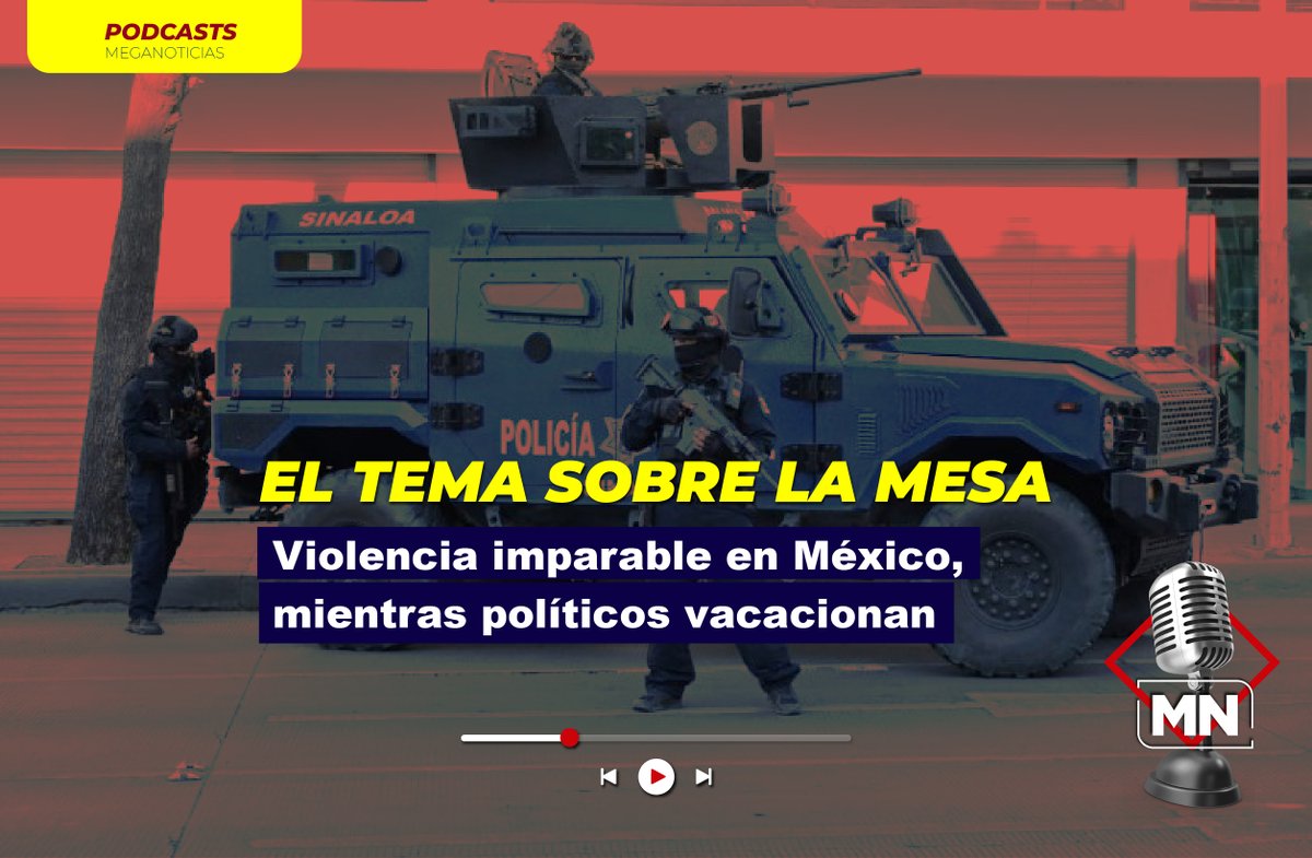 Mientras el país enfrenta violencia y crisis, políticos vacacionan, ignorando la inseguridad, los aranceles y la austeridad que exigen al resto de los ciudadanos.
El tema sobre la mesa con <a href="/RaulFriasLucio/">Raúl Frías Lucio</a> y <a href="/Manzanares_E/">Eduardo Manzanares Retana</a> 

Escúchalo en tinyurl.com/c4ybdnsw