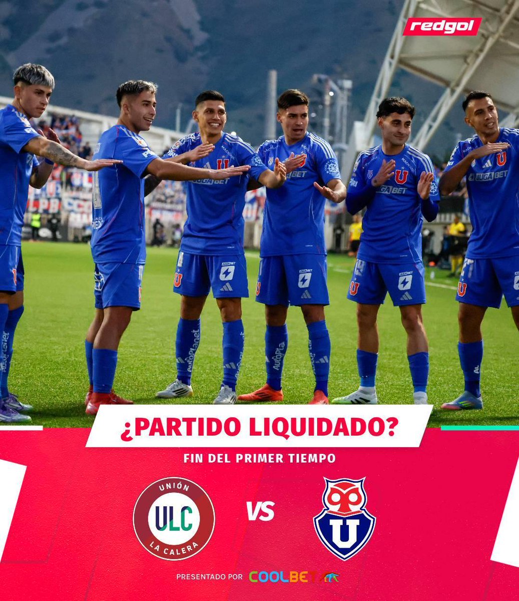 🔵🔴Universidad de Chile, con un hombre más desde los 9' de juego, derrota 3-0 a Unión La Calera gracias a los goles de Lucas Assadi , Fabián Hormázabal y Rodrigo Contreras.

By @coolbetchile