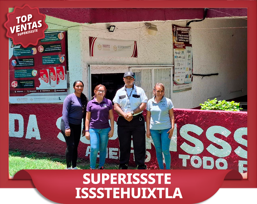 TUSUPERISSSTE's tweet image. ¡Felicitamos a las tiendas SUPERISSSTE con las mejores ventas de la semana! 🎉
Nuestras sucursales en Zaragoza, Palmas e ISSSTEhuixtla son un gran ejemplo de compromiso y dedicación. Estamos orgullosos de contar con ustedes.
¡Sigamos creciendo juntos! 💪🏼👏